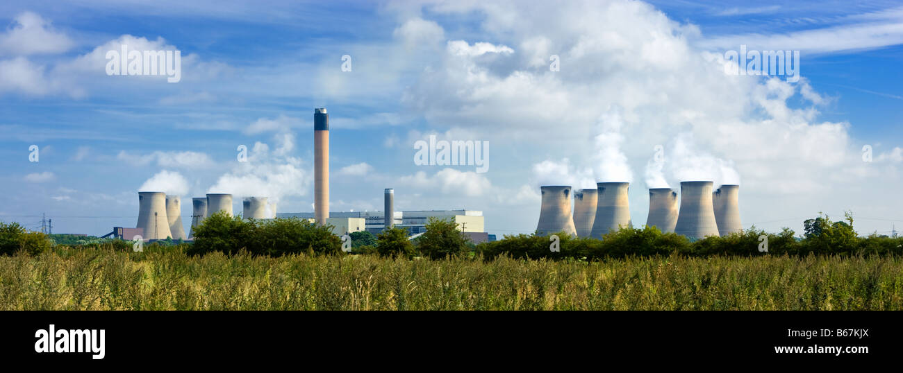 Drax Kraftwerk in der Nähe von Selby, North Yorkshire, England, UK Stockfoto