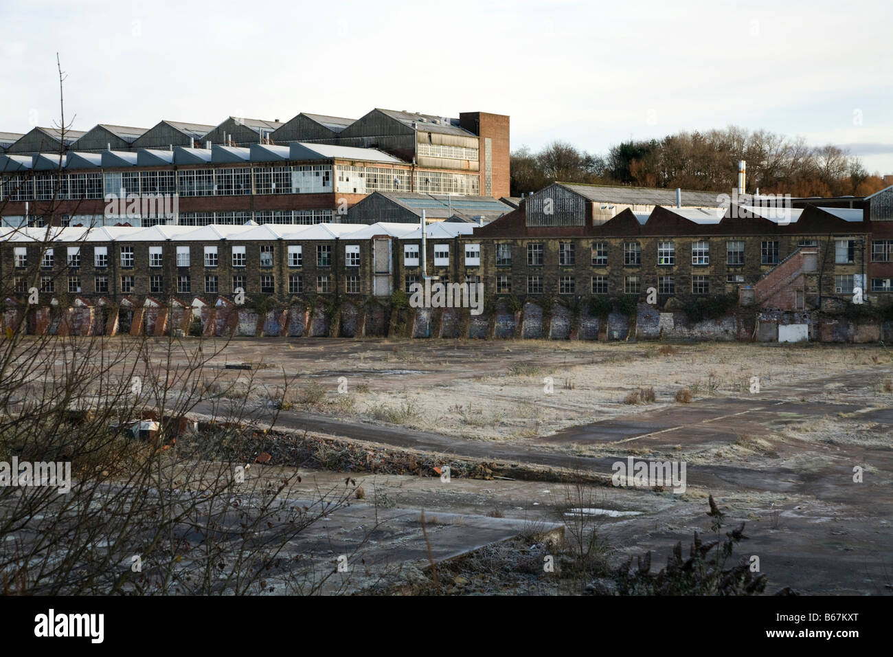 Turner und Newall Asbest Werksgelände, Rochdale. Lancashire. VEREINIGTES KÖNIGREICH.  (44) Stockfoto