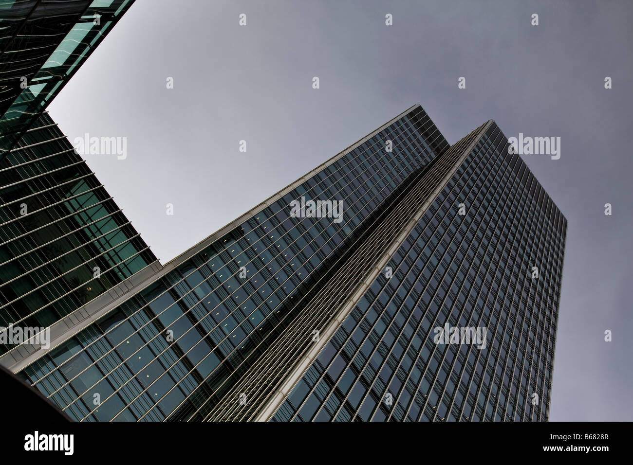 Ein Bürohaus (25 Bank Street) in Canary Wharf, London. Stockfoto