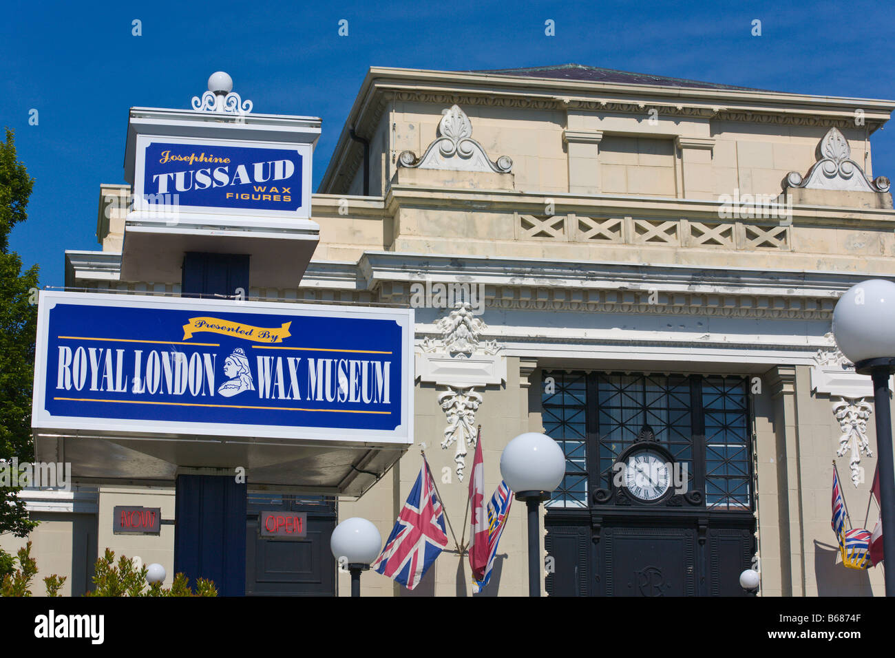Royal London Wax Museum Victoria "Vancouver Island" Britisch-Kolumbien Kanada Stockfoto