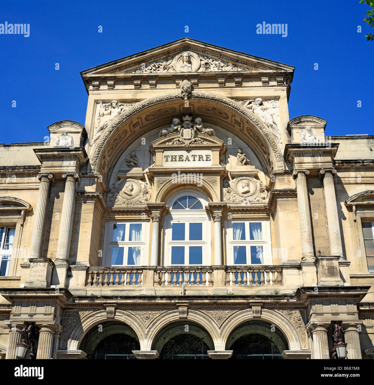 Operntheater, Avignon, Provence, Frankreich Stockfoto