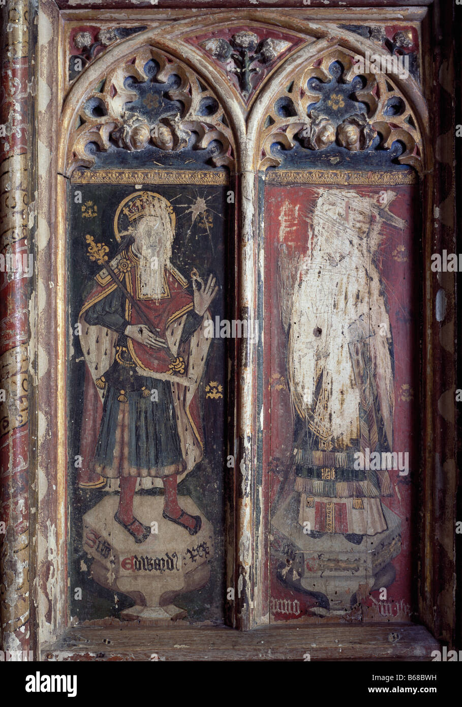 Becket, St Andrew Burlingham Stockfoto
