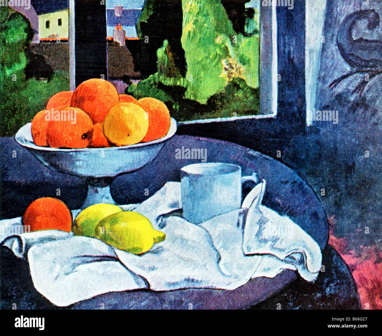 Stilllife mit Früchten von Paul Gauguin Stockfoto