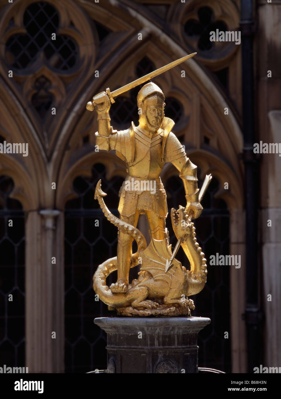 St George Statue, St.-Georgs Windsor Stockfoto