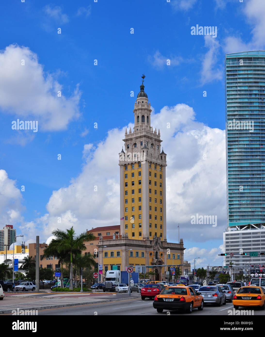 Freedom Tower in Miami Stockfoto