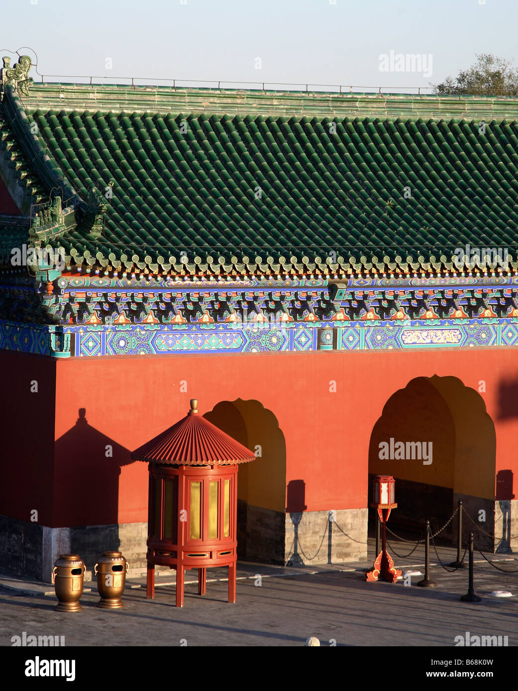 China Peking Tempel des Himmels Osttor Stockfoto