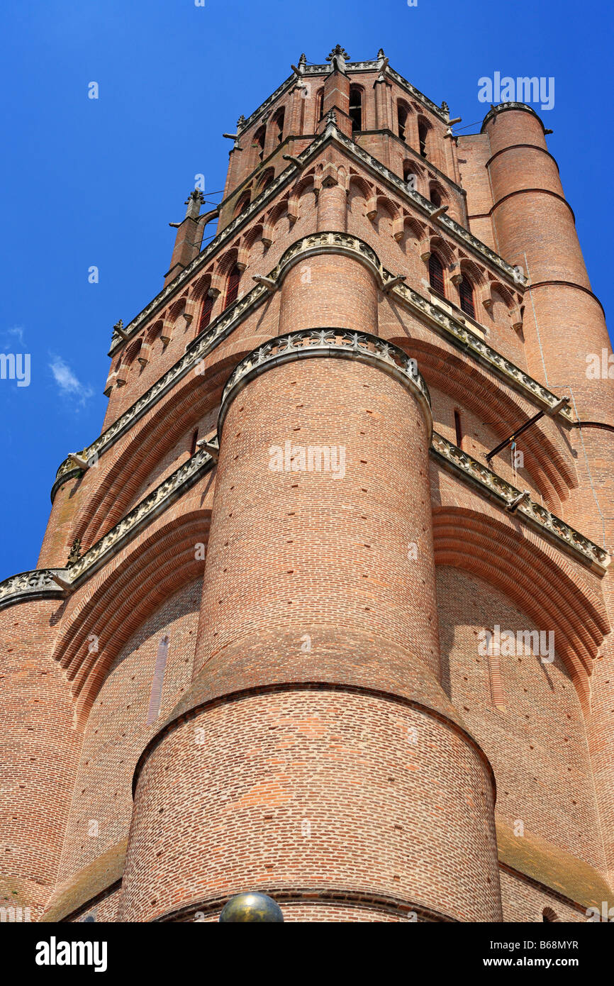 Kathedrale von St. Cecile (1280s), Albi, Frankreich Stockfoto