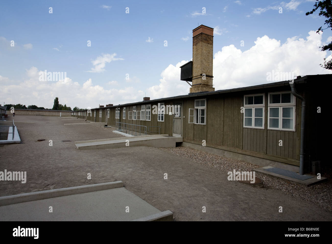 Konzentrationslager Sachsenhausen-medizinischen Bereich Stockfoto