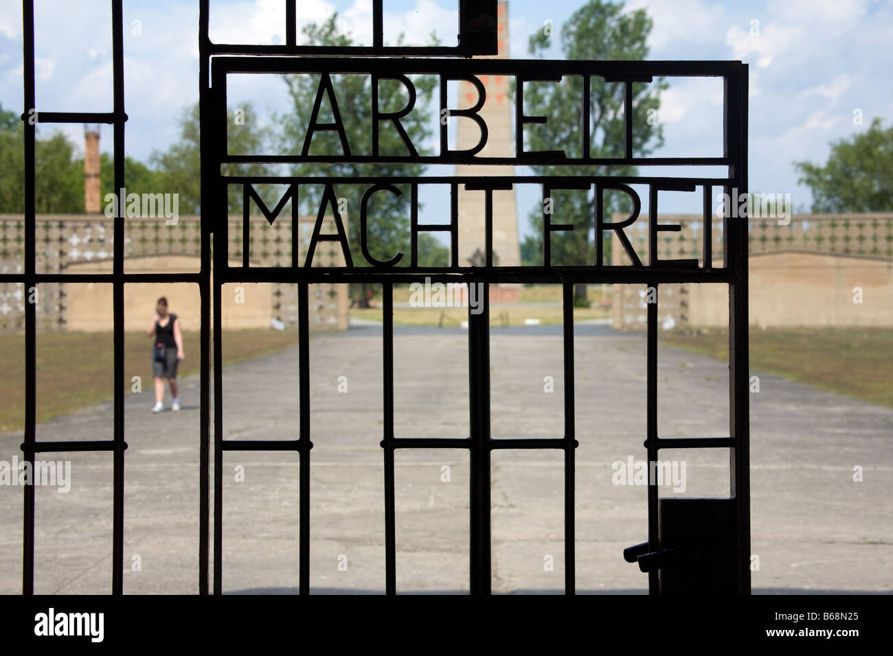Konzentration Lager Sachsenhausen Stockfoto