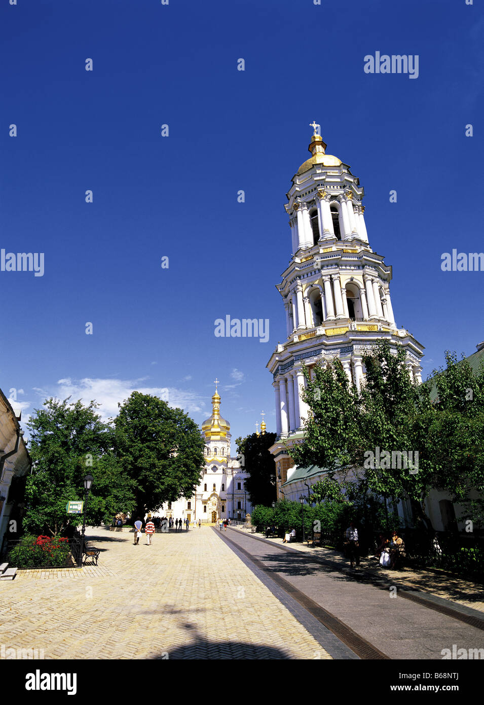 Kirche der Himmelfahrt, Lavra, Kiew, Ukraine Stockfoto