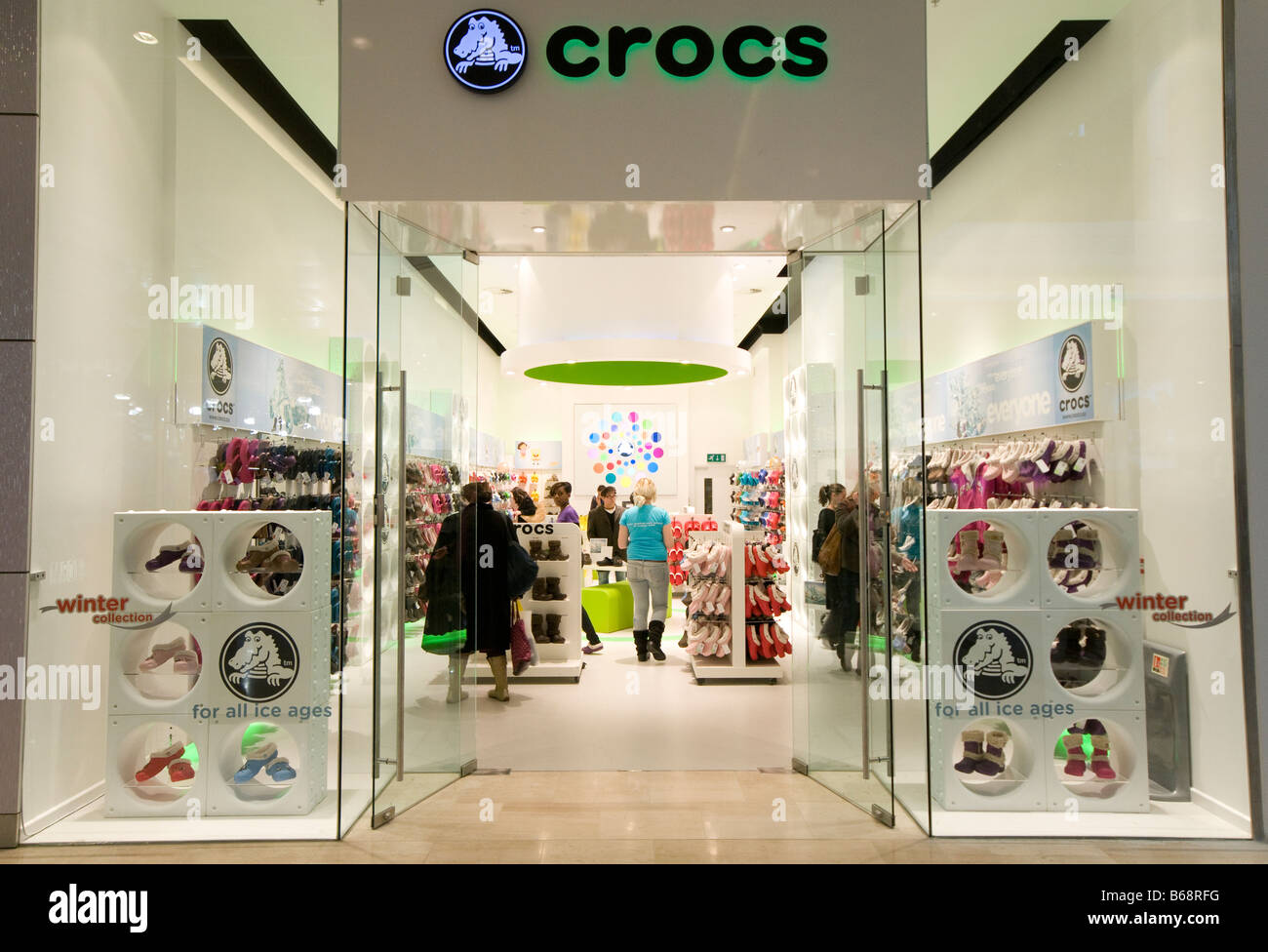 Crocs Stockfoto