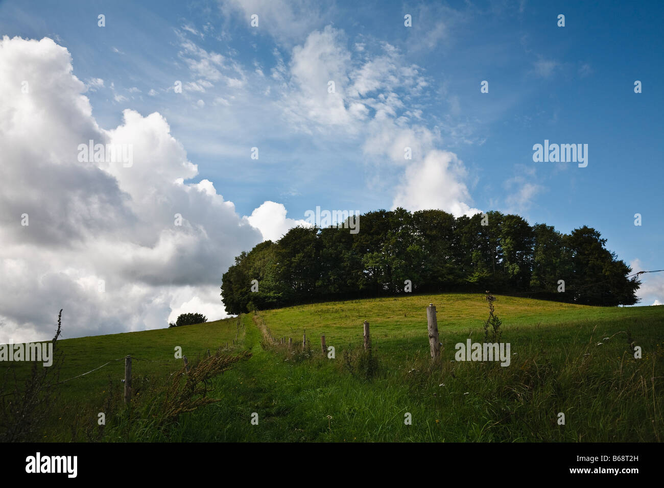 Gammelkol Erdarbeiten, in der Nähe von Laven, Jütland, Dänemark Stockfoto