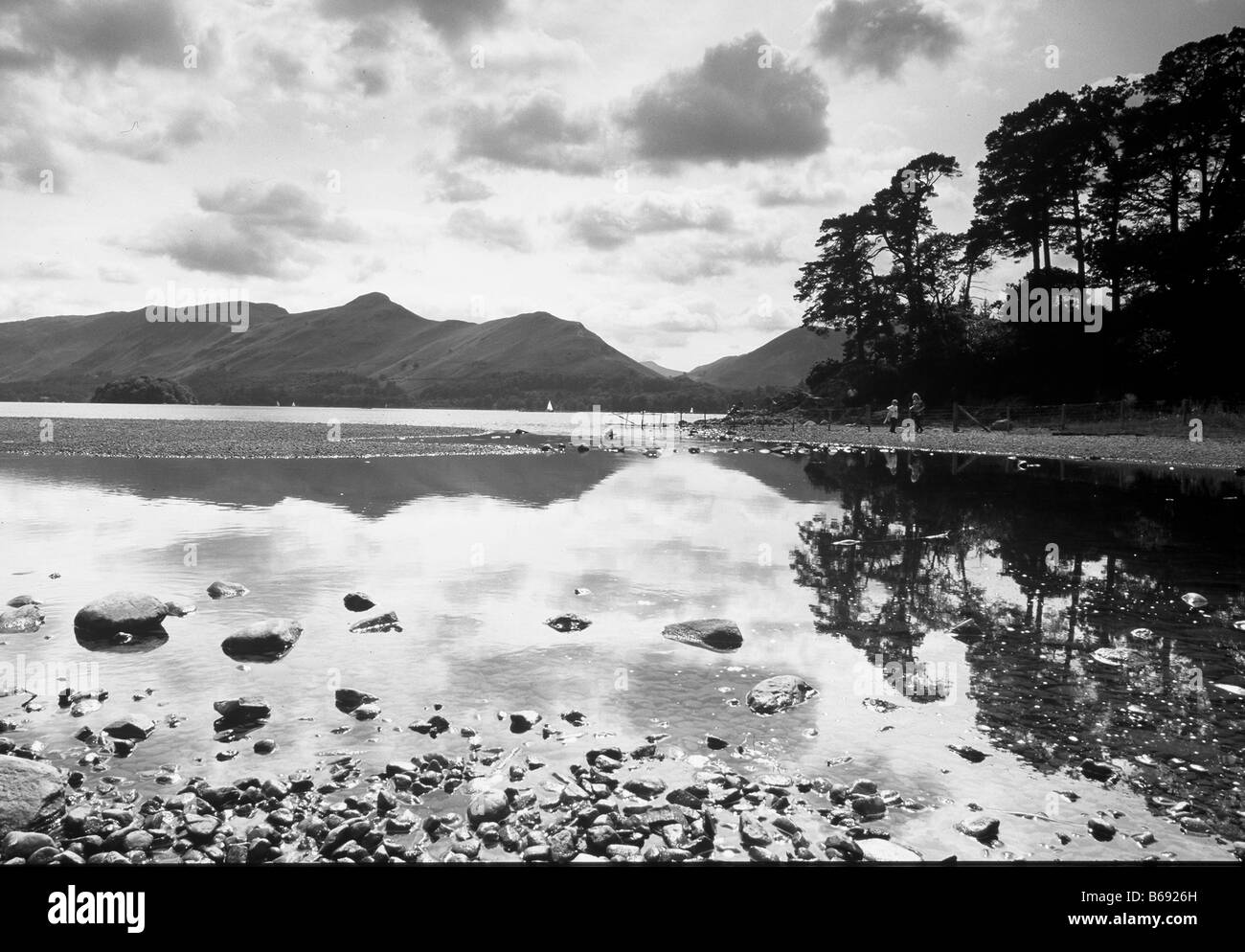 Derwent Damm Stockfoto