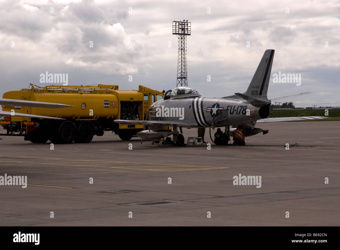 North American Aviation F-86 Sabre Stockfoto