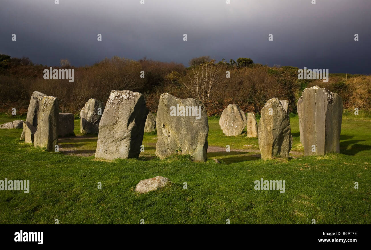 DROMBEG Kreis Glandore West Cork Irland Stockfoto