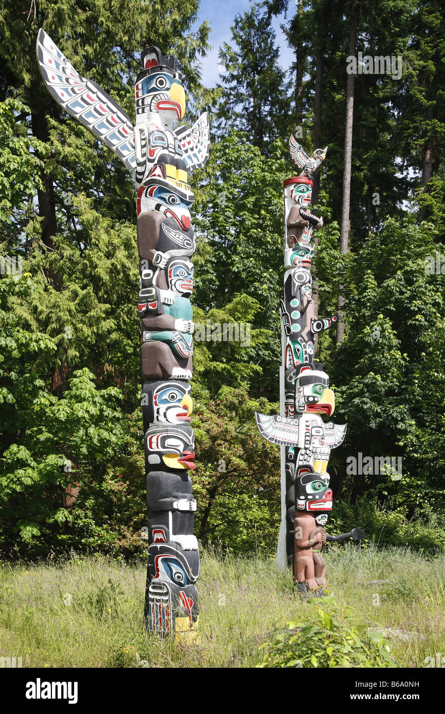 kanada-totempfahl-fotos-und-bildmaterial-in-hoher-aufl-sung-alamy