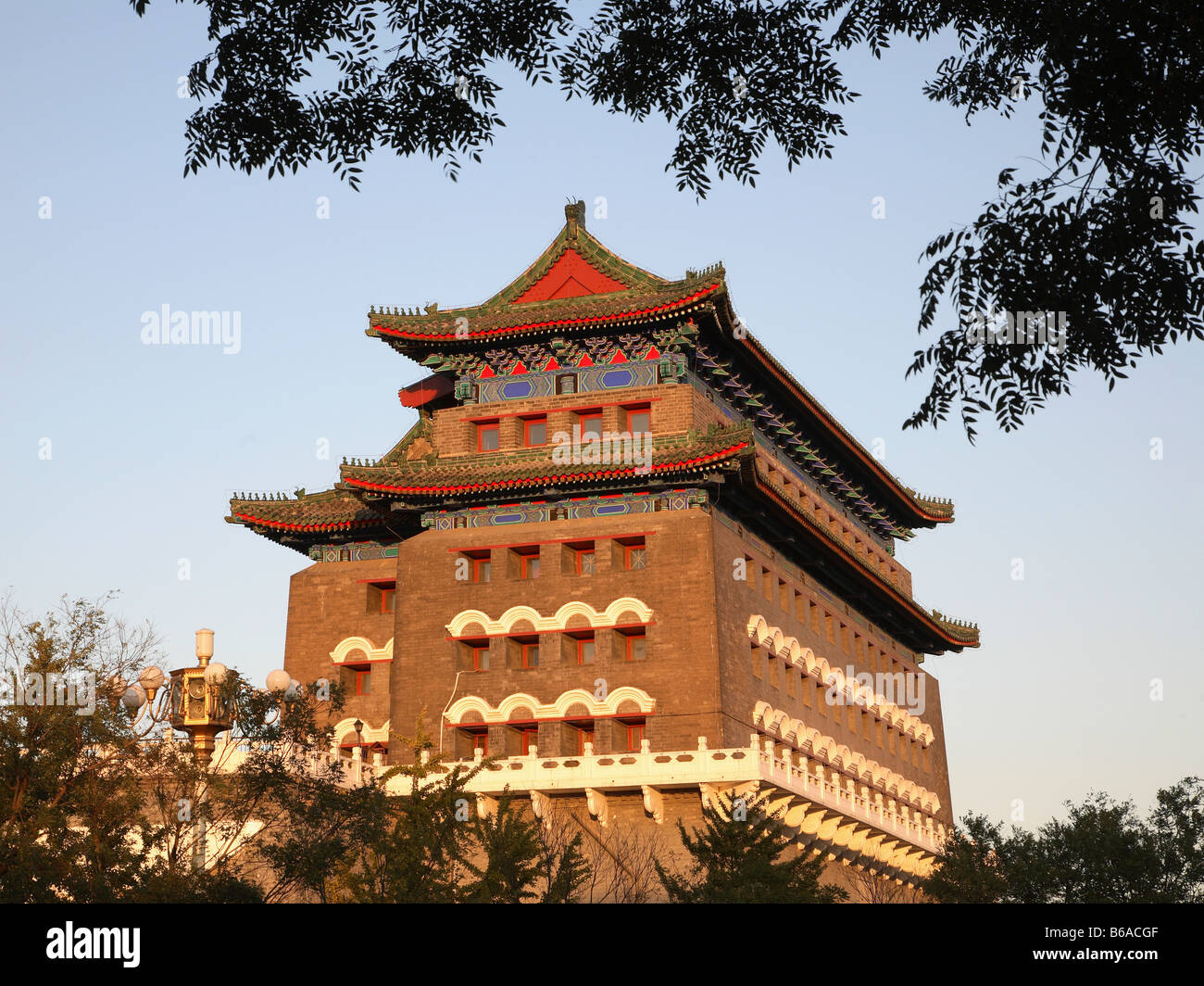 China Beijing Qianmen Tor Stockfoto