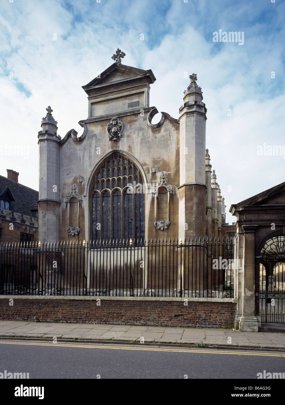 Peterhouse Chapel, Cambridge Stockfoto
