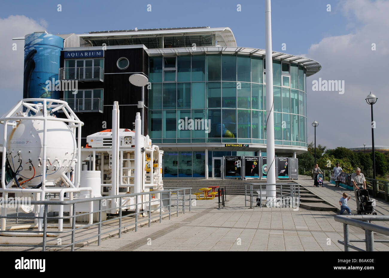 National Marine Aquarium Coxside Plymouth Devon England UK Stockfoto