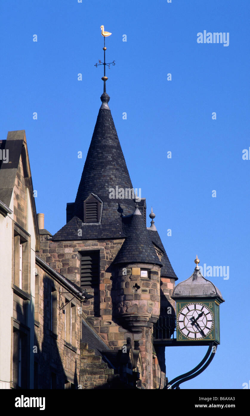 Das Canongate Tolbooth, Canongate, Edinburgh, Schottland. Stockfoto
