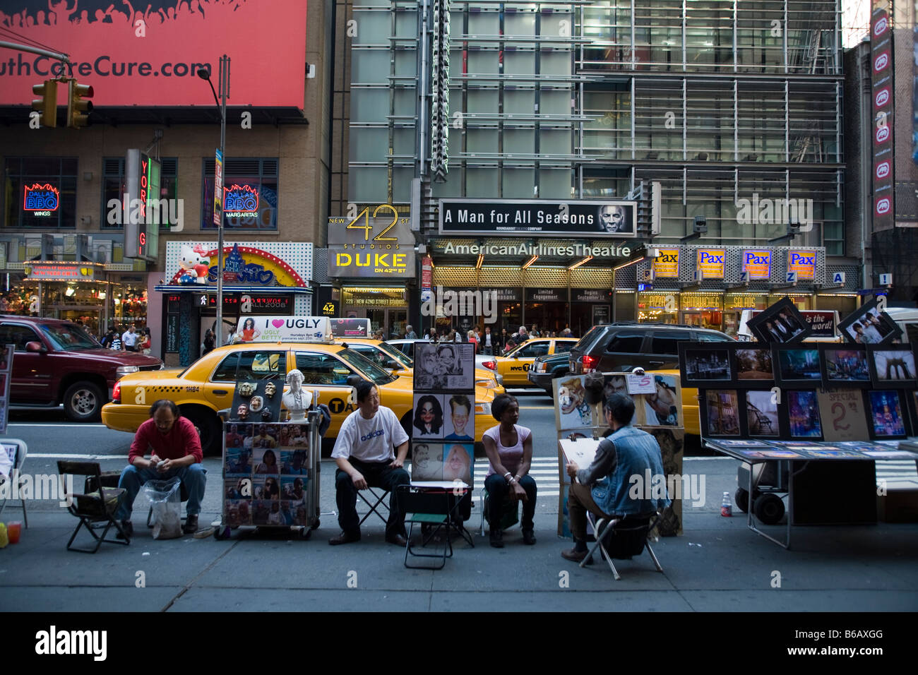 42nd Street New York City Stockfoto