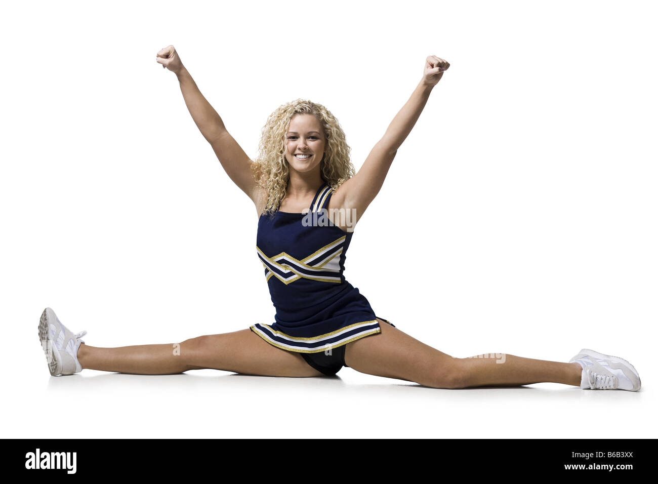 Cheerleader Stockfoto
