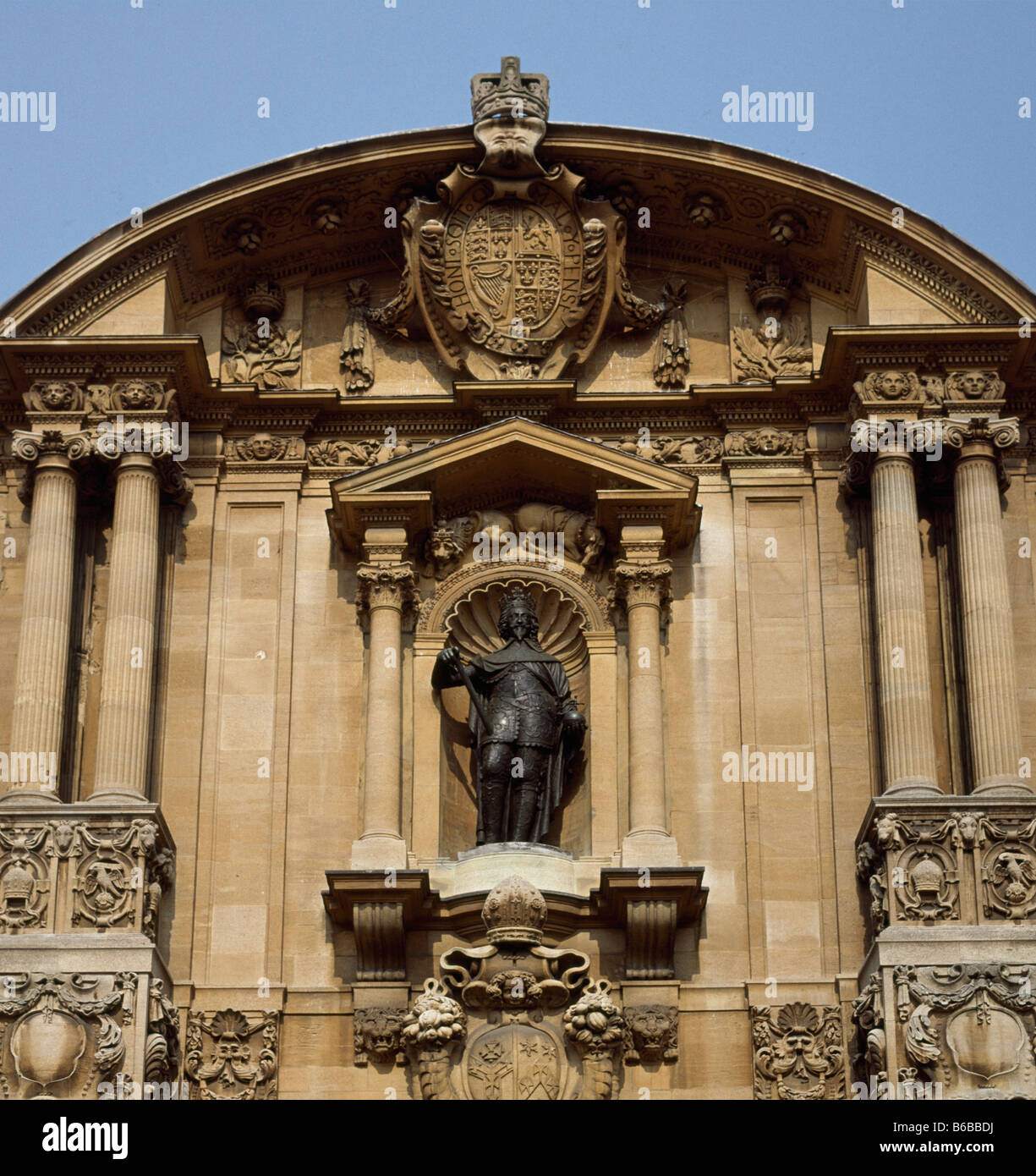 St Johns Oxford Canterbury Quad Charles erste Leseuer Stockfoto