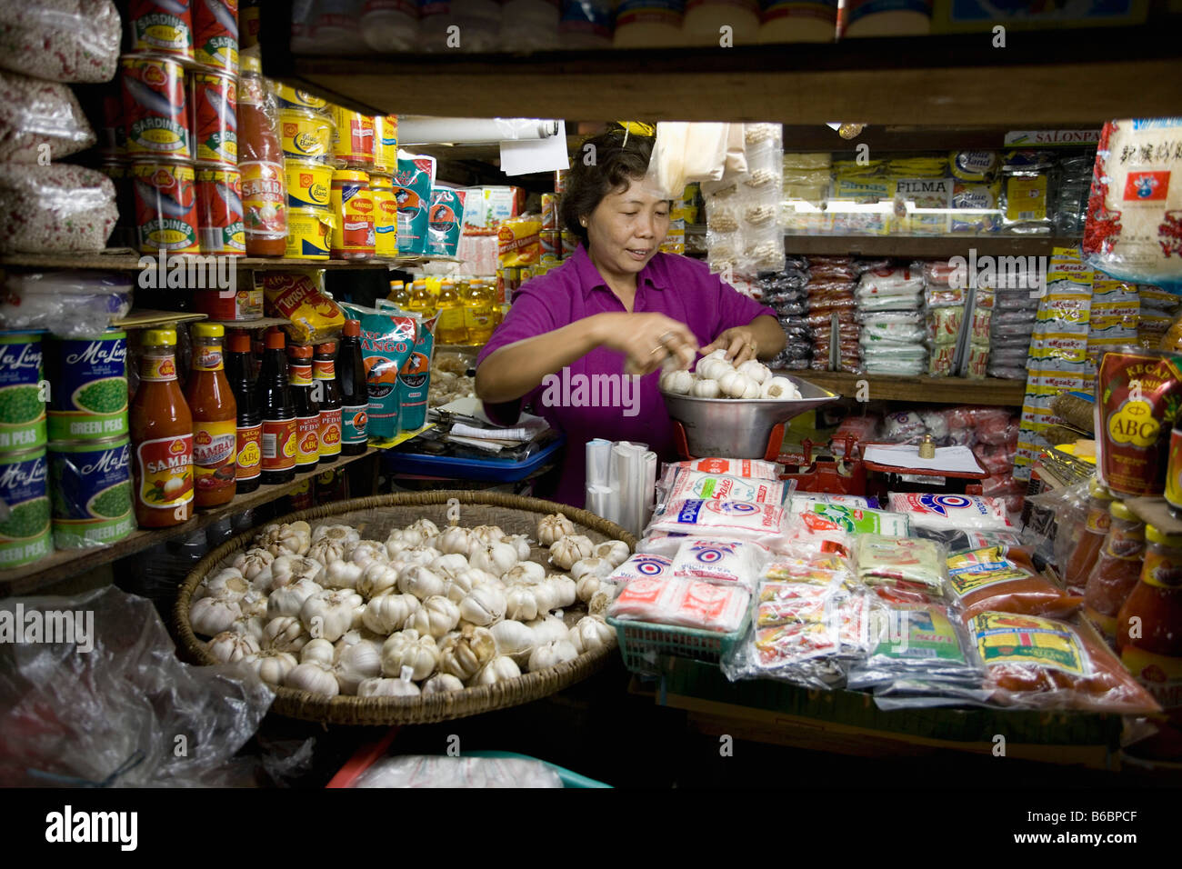 Indonesien, Yogyakarta (Jokjakarta), Java, Markt Stockfoto