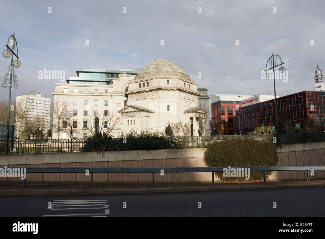 Hall of Memory, Centenary Square, Broad Street in Birmingham Stockfoto