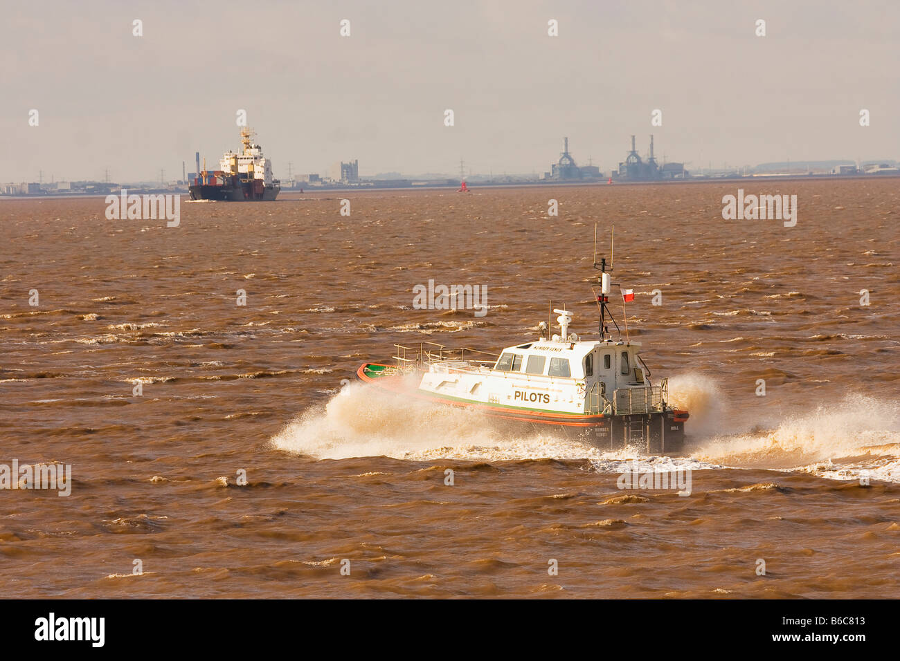 HUMBER LOTSENBOOT Stockfoto