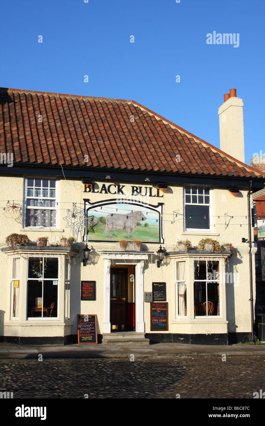 Black Bull Gastwirtschaft, Thirsk, North Yorkshire, England, Vereinigtes Königreich Stockfoto