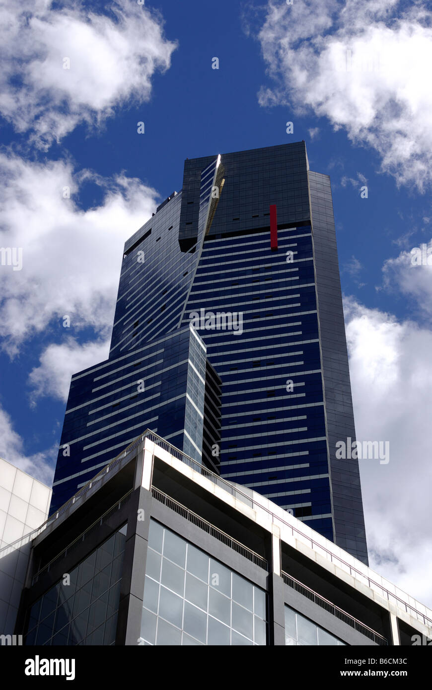 Der Eureka Tower, Melbourne, Australien. Stockfoto