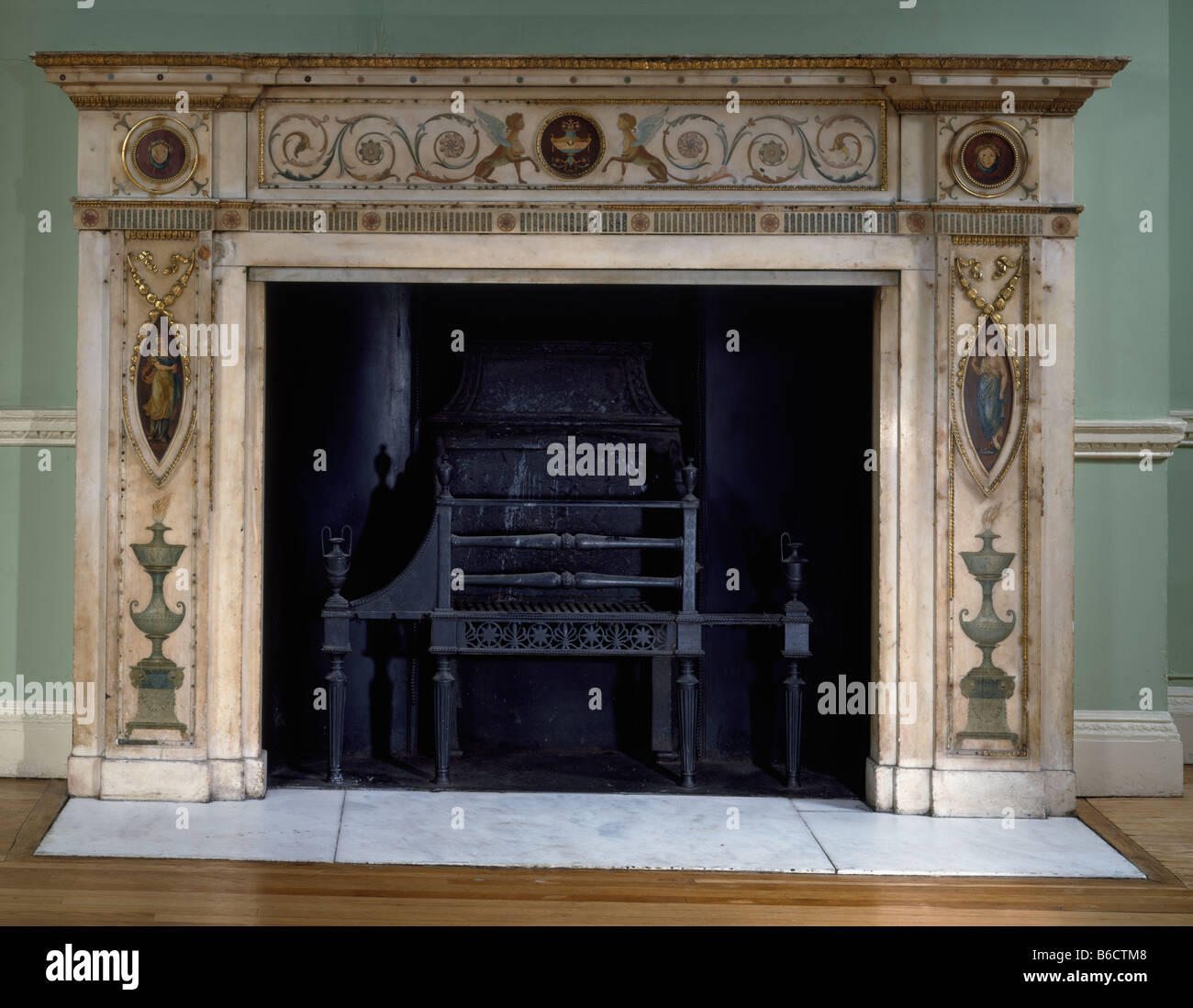 Adam Chimney Stück Derby House in London Stockfoto