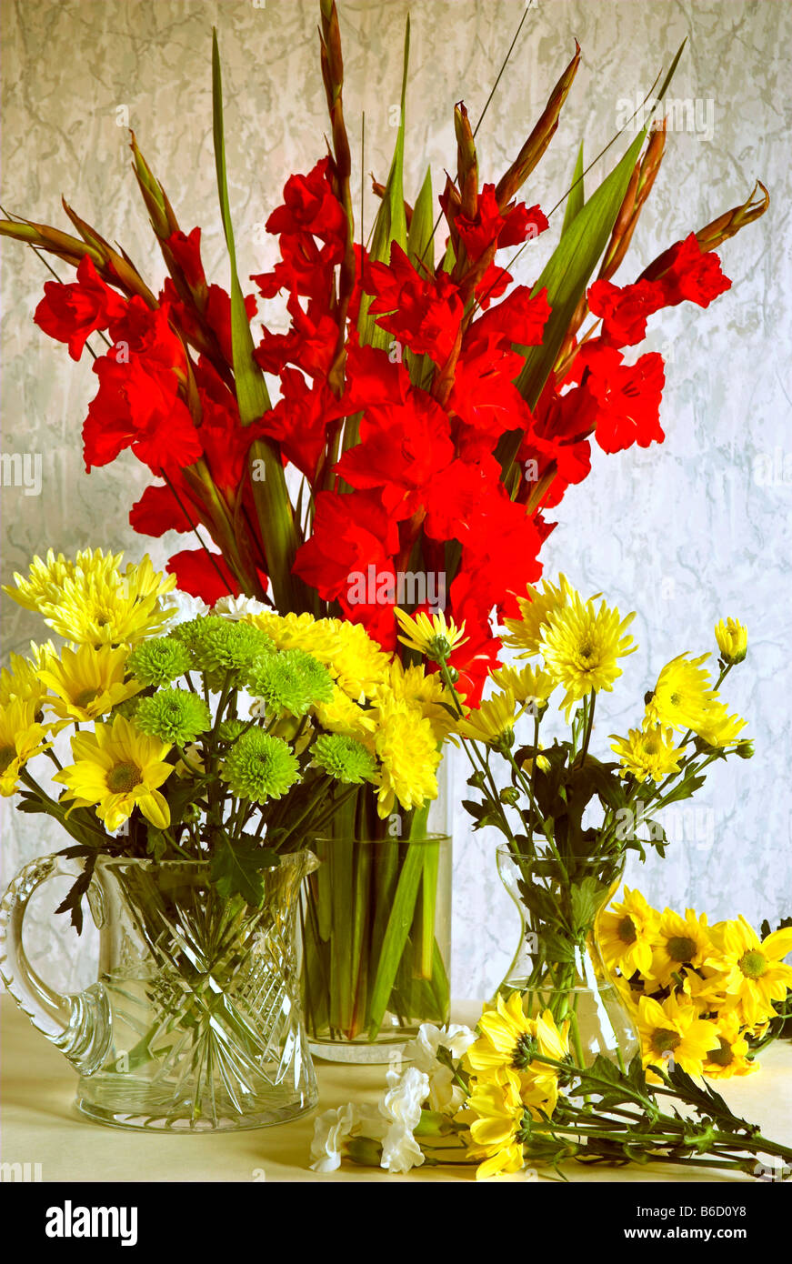 Stillleben, Blumen Stockfoto