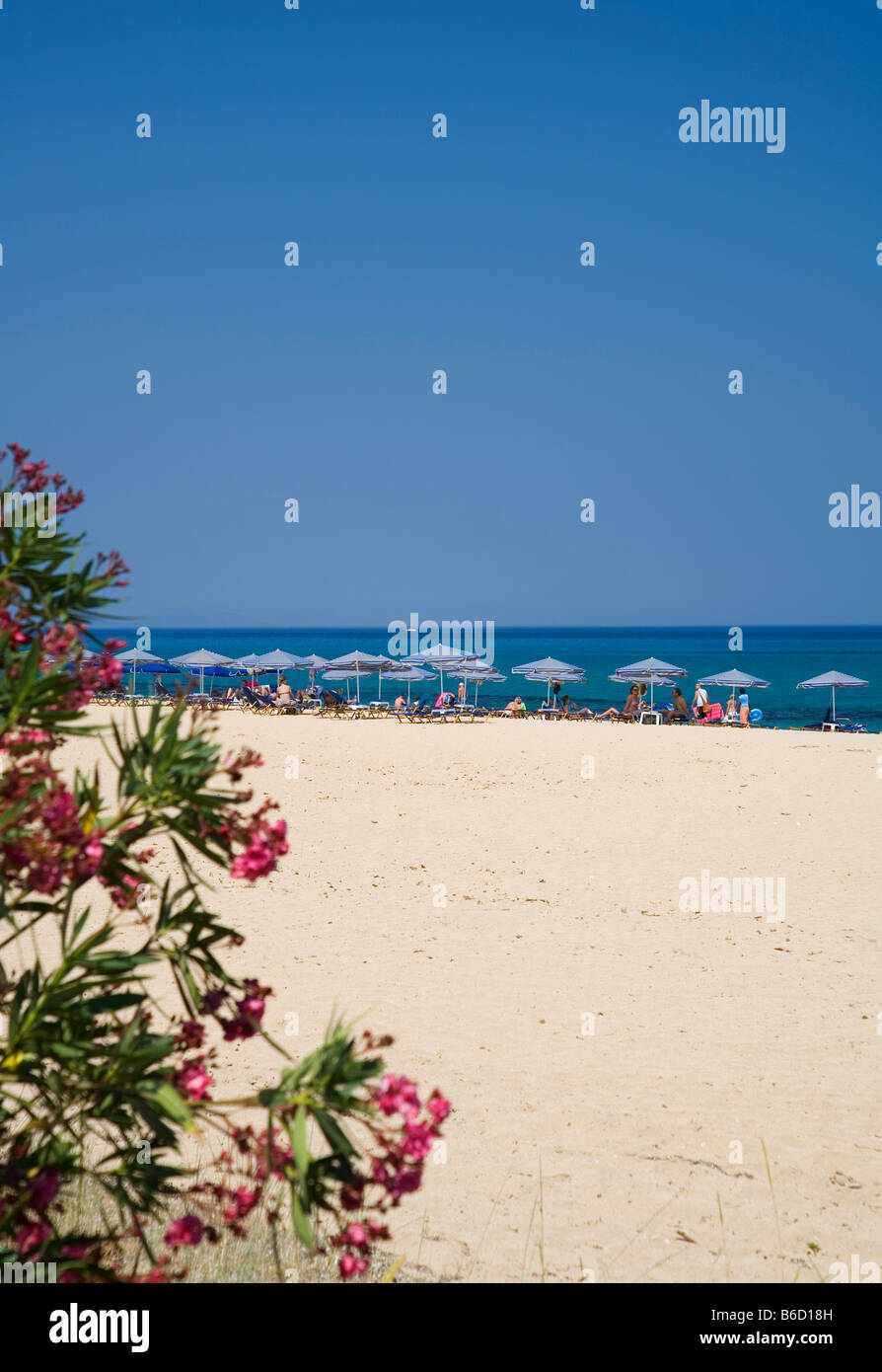 Europa, Griechenland, Kefalonia, Skala Strand Stockfoto