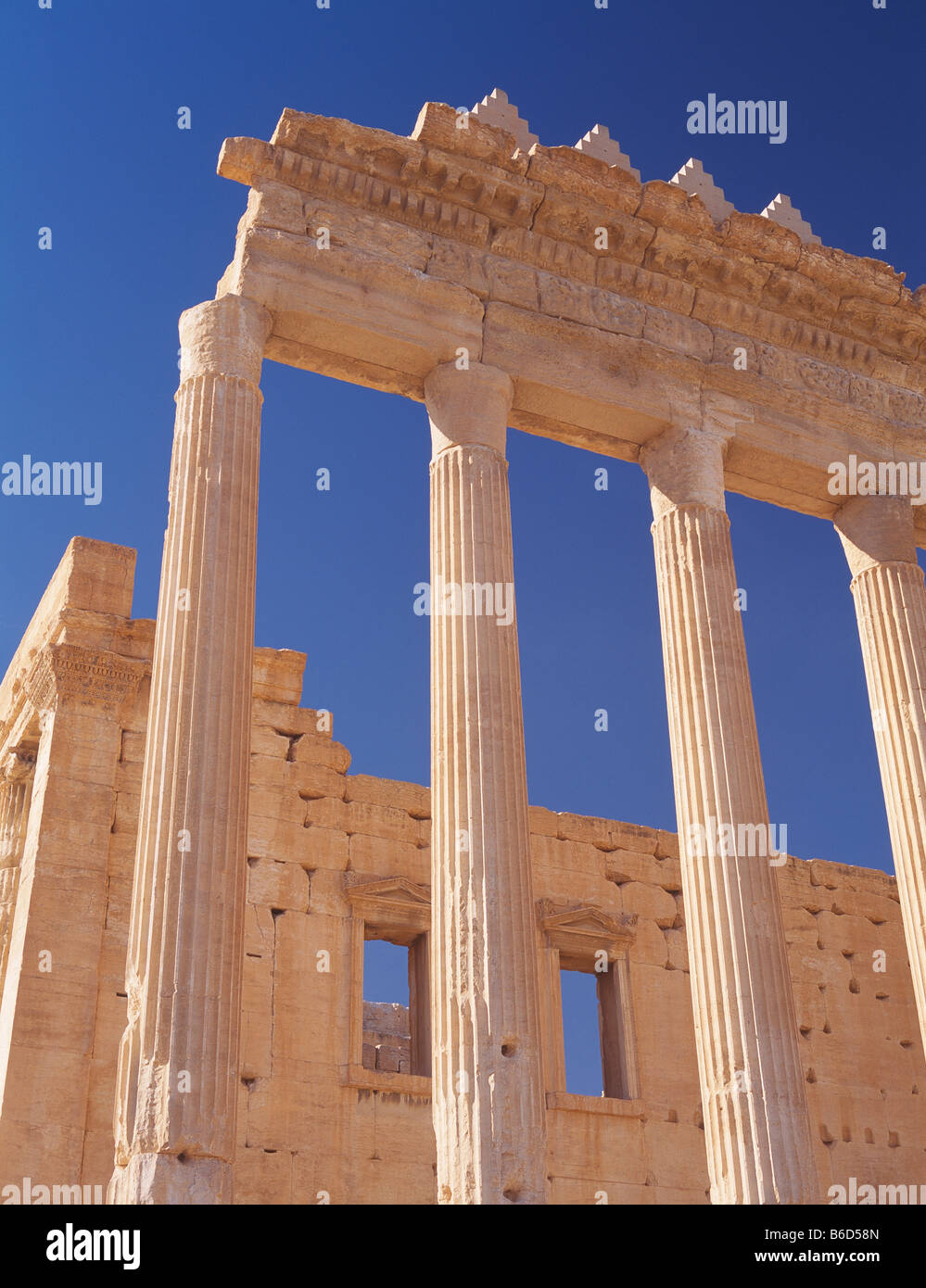 Syrien, Palmyra, Tempel des Bel Stockfoto
