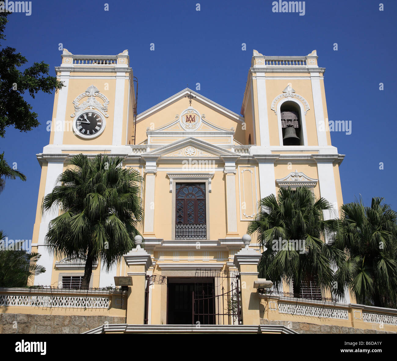 China-Macau-St.-Lorenz-Kirche Stockfoto