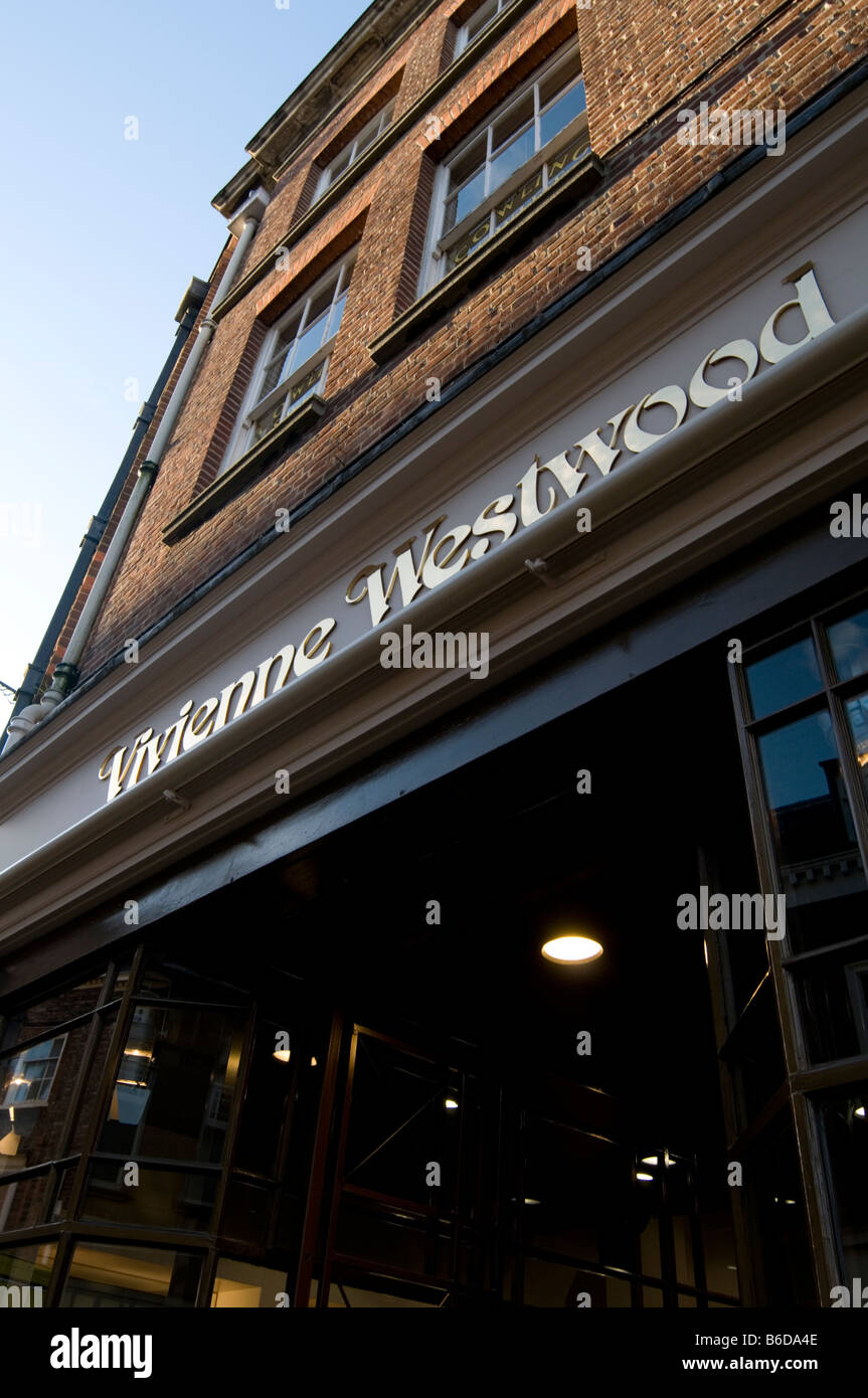 Vivienne Westwood Shop Einzelhandel Einzelhandel Marken Marken Kleider Modeboutique Stockfoto