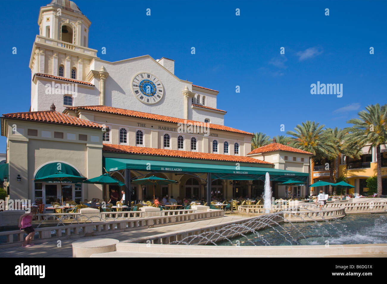 Harriet Himmel Theater für kulturelle darstellende Kunst am CityPlace in West Palm Beach Florida Stockfoto
