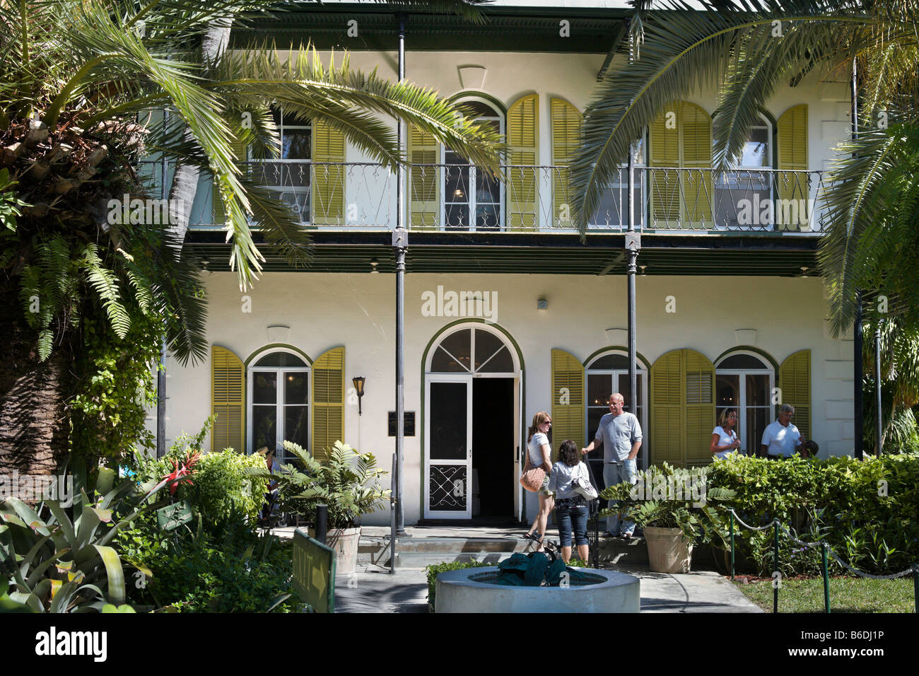 Ernest Hemingway Home and Museum, Whitehead Street, Key West, Florida Keys, USA Stockfoto