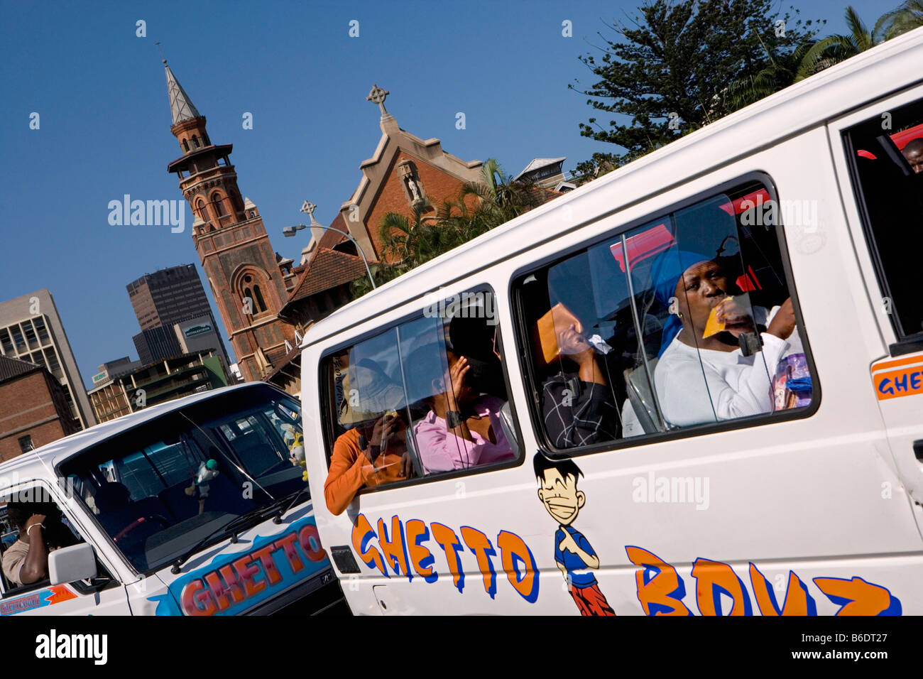 Südafrika, Durban, öffentliche Verkehrsmittel Stockfoto