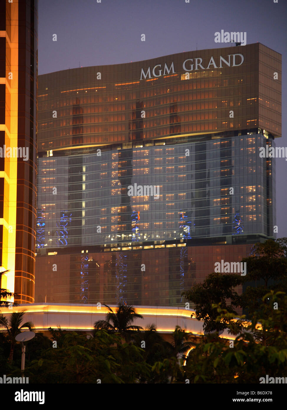 China Macao MGM Grand Casino Stockfoto