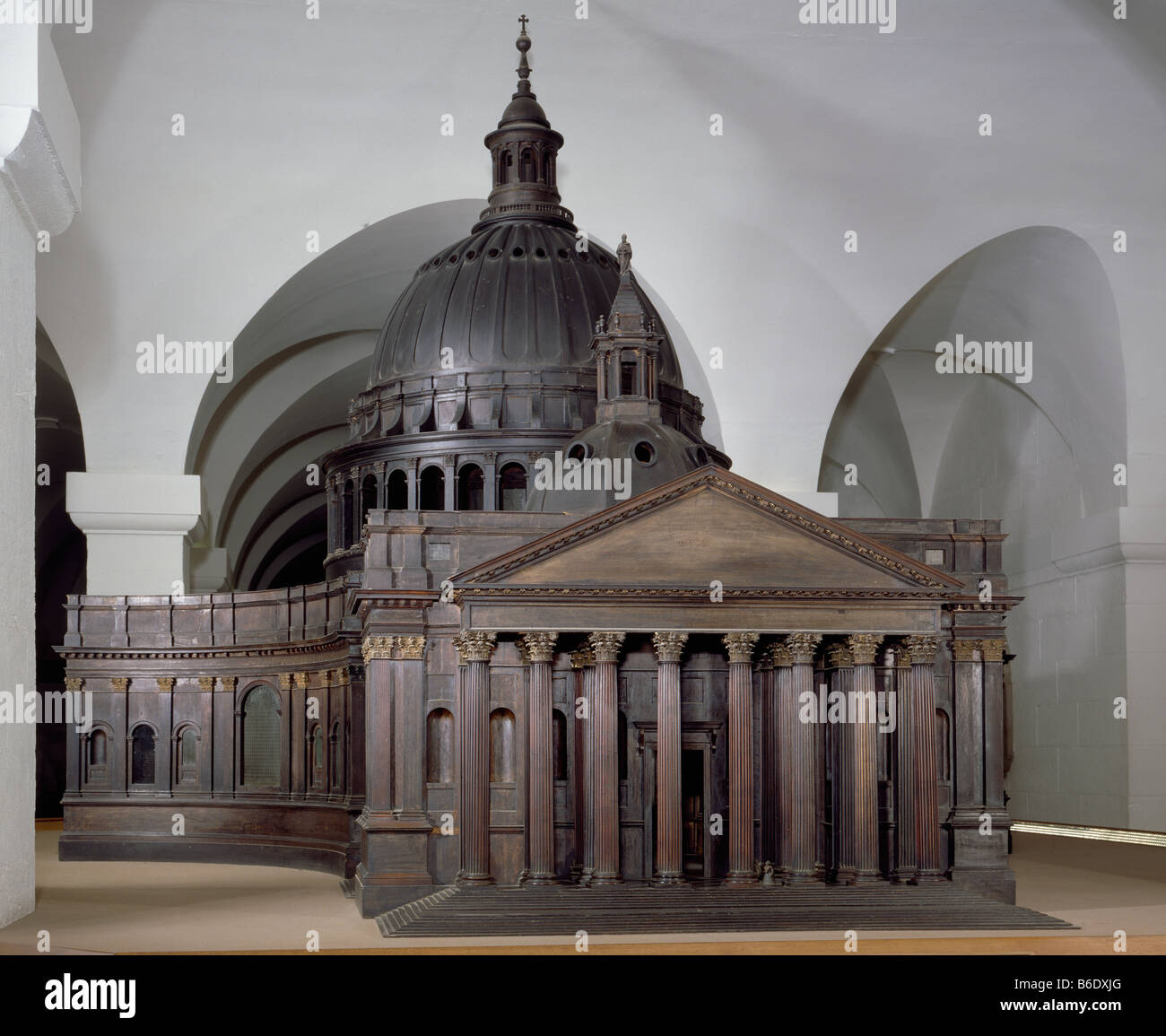 Saint-Paul Kathedrale großes Modell Stockfoto