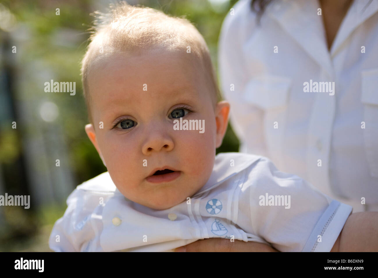 Kleines Baby Boy - USA Stockfoto