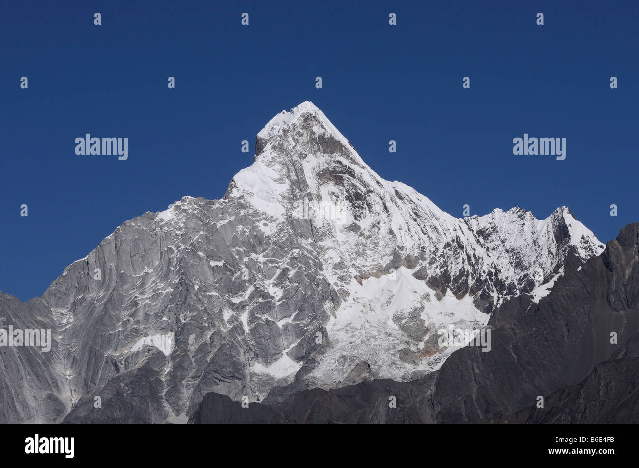 Mount Siguniang in Aba Präfektur, Sichuan, China Stockfoto
