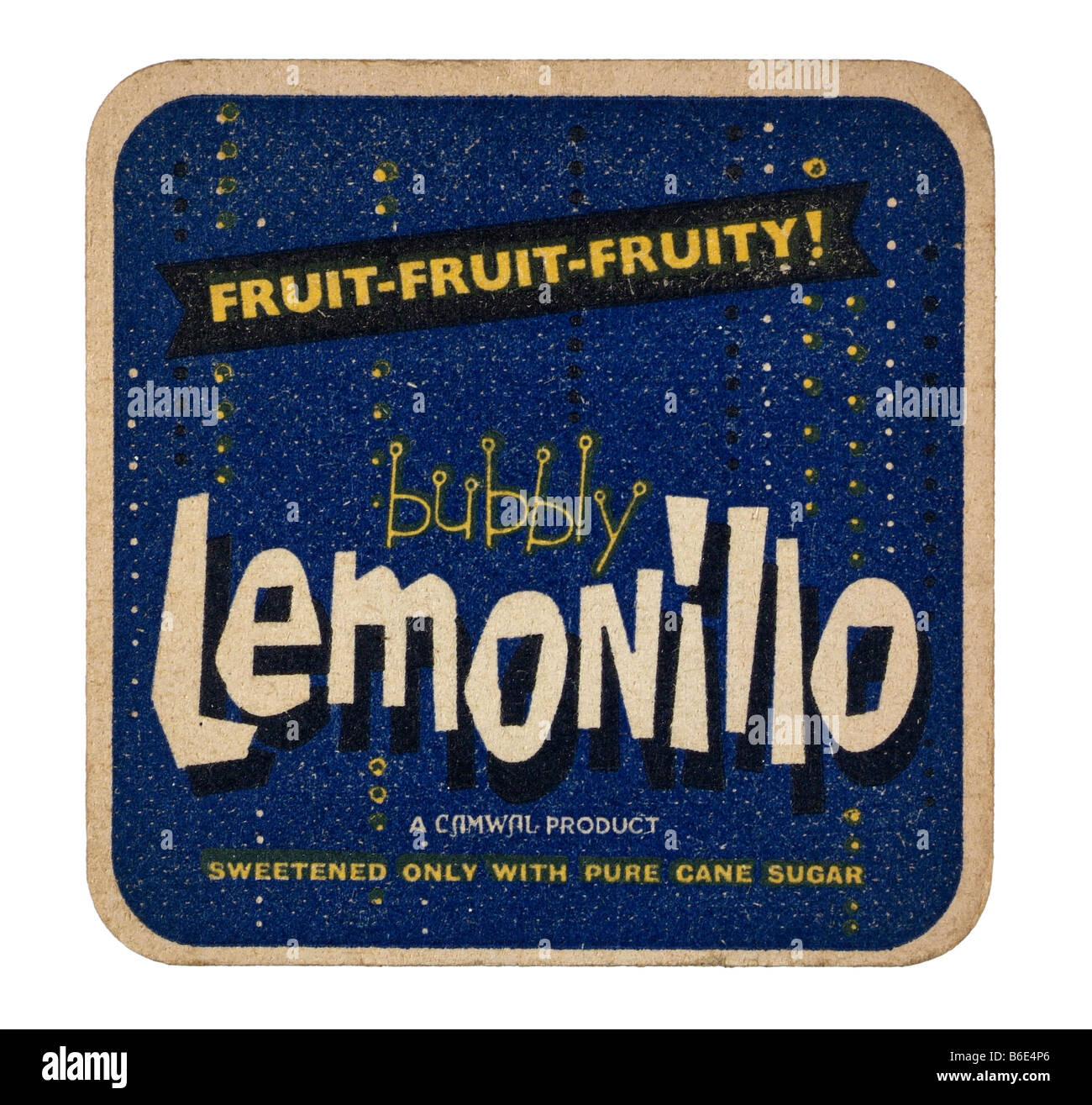Obst fruchtig spritzig Lemonillo nur mit reiner Rohrzucker gesüßt Stockfoto