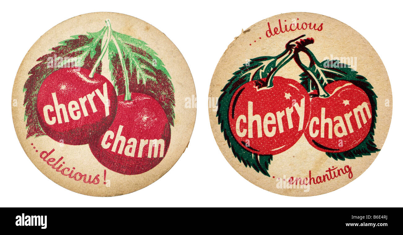 bezaubernde Kirsche Charme Lindt Stockfoto