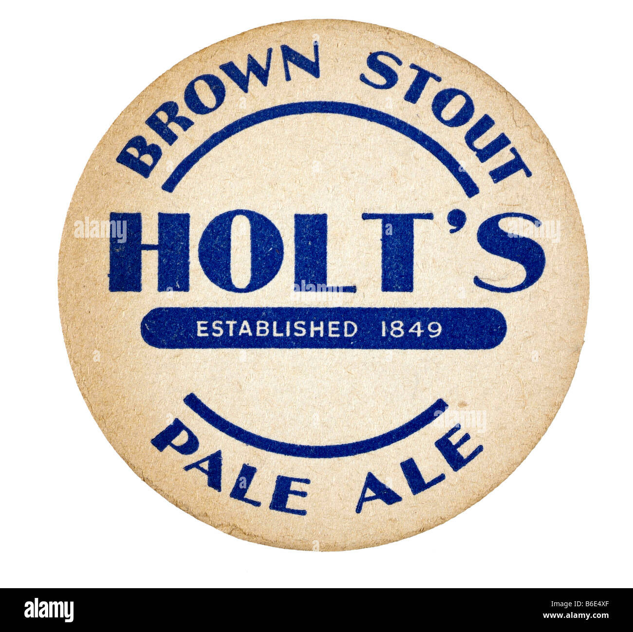 Braun Dick Holt 1849 pale ale Stockfoto