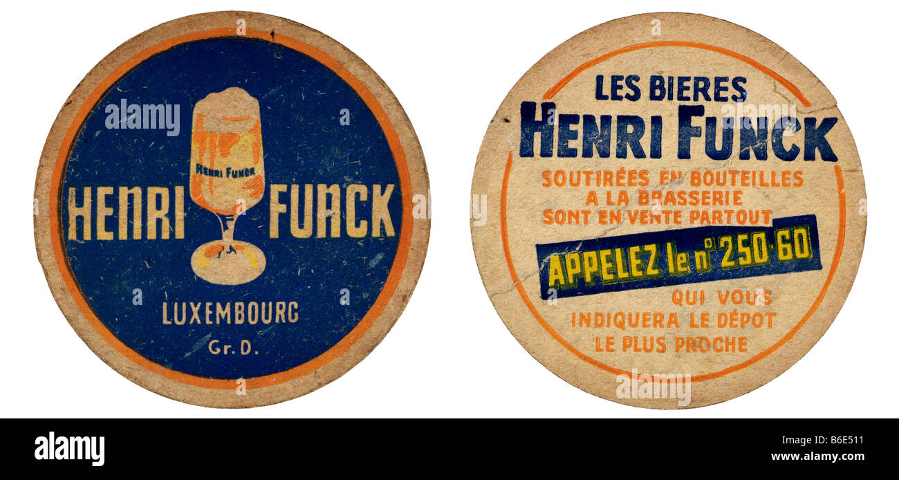 Henri Funck Appelez Luxemburg Stockfoto