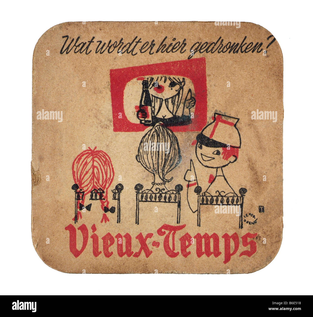 Veax Temps gedronken Stockfoto